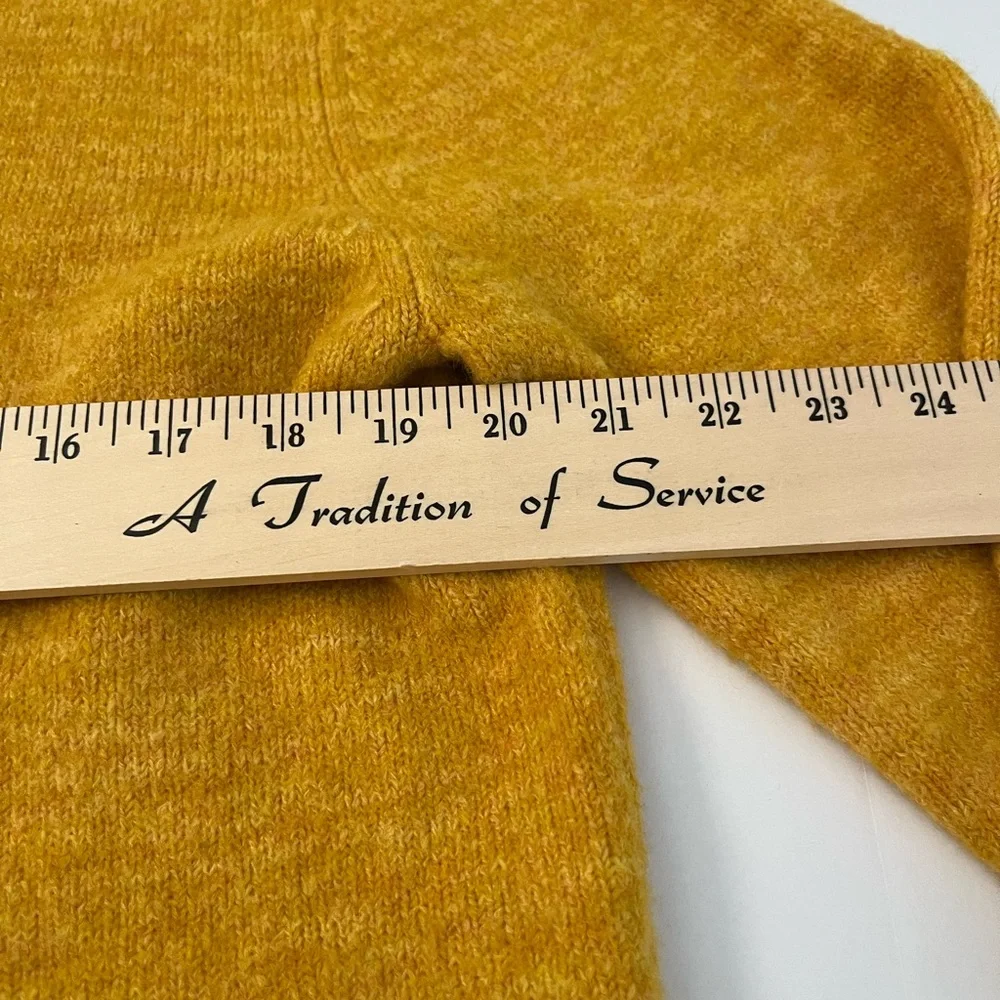 Scotch & Soda Men's Mustard Crewneck Sweater - Picture 8 of 14